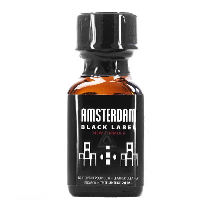 Amsterdam Black Label Poppers - 24 ml