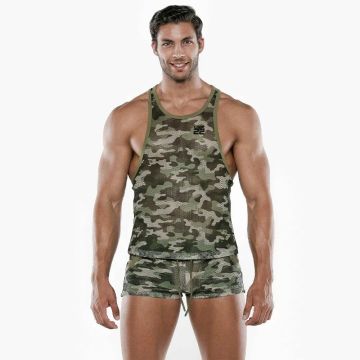 Code 22 See Me Tanktop - Camo