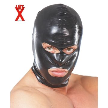 Latex Masker - Zwart