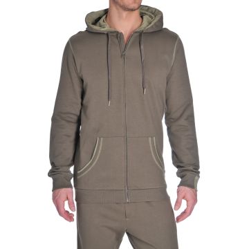 Diesel Brandon Zipper Hoodie Army Green