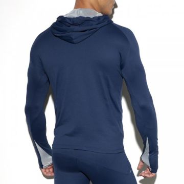 ES Collection Tech Metallic Shirt - Blauw