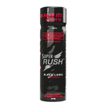 Super Rush Black Label Pentyl Poppers - 24ml