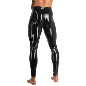 Latex Legging Met Open Kruis