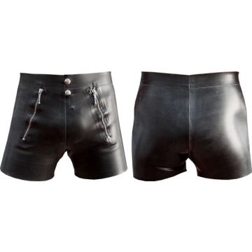 Mister B Rubber Front Flap Shorts