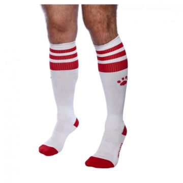 Prowler RED Football Sock White/Red