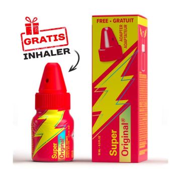 Super Original Poppers met Inhaler - 10 ml