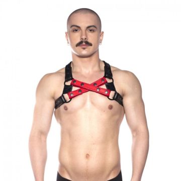 Prowler RED Cross Harness Black/Red