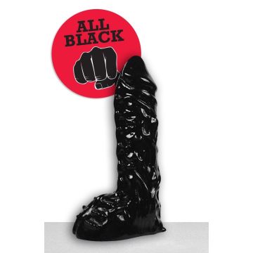 All Black AB27 Dildo - 29 cm