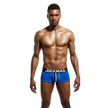 Jockmail JM406 Boxer Jock - Blauw