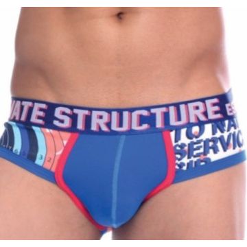 Private Structure Design Contour Slip Blue