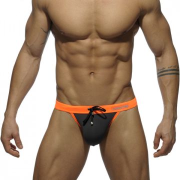 Addicted ADS065 Sexy Low Rise Bikini Brief Charcoal