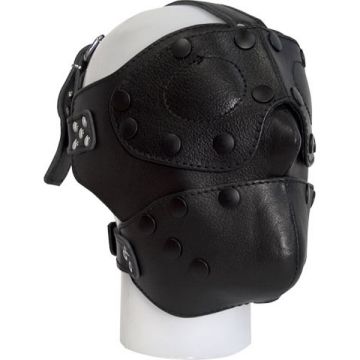 Mister B Lederen gezichtsmasker met verwisselbare ogen & mond*