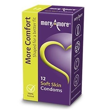 MoreAmore Soft Skin Condooms 12 st.