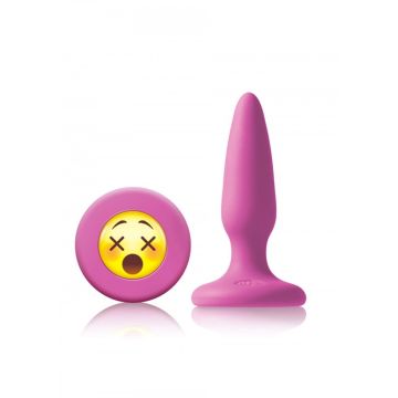 Roze Buttplug Mojis #WTF - 8.5 cm*