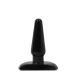 Mini Buttplug Hard Steel- Zwart