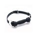 Dog Bone Gag Black - Siliconen